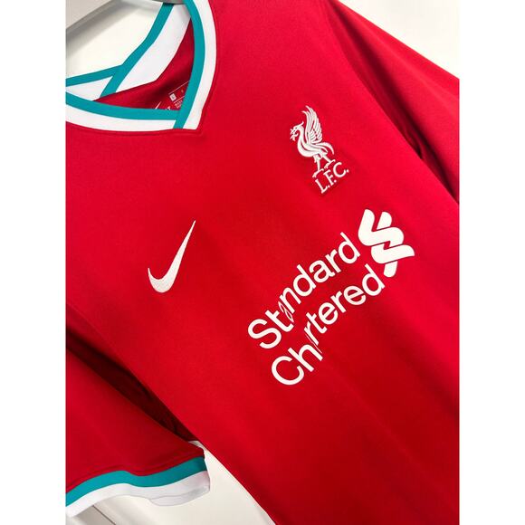 Nike Dri-Fit Liverpool Home Football Shirt Soccer Jersey Red SZ Large - Picture 3 of 11